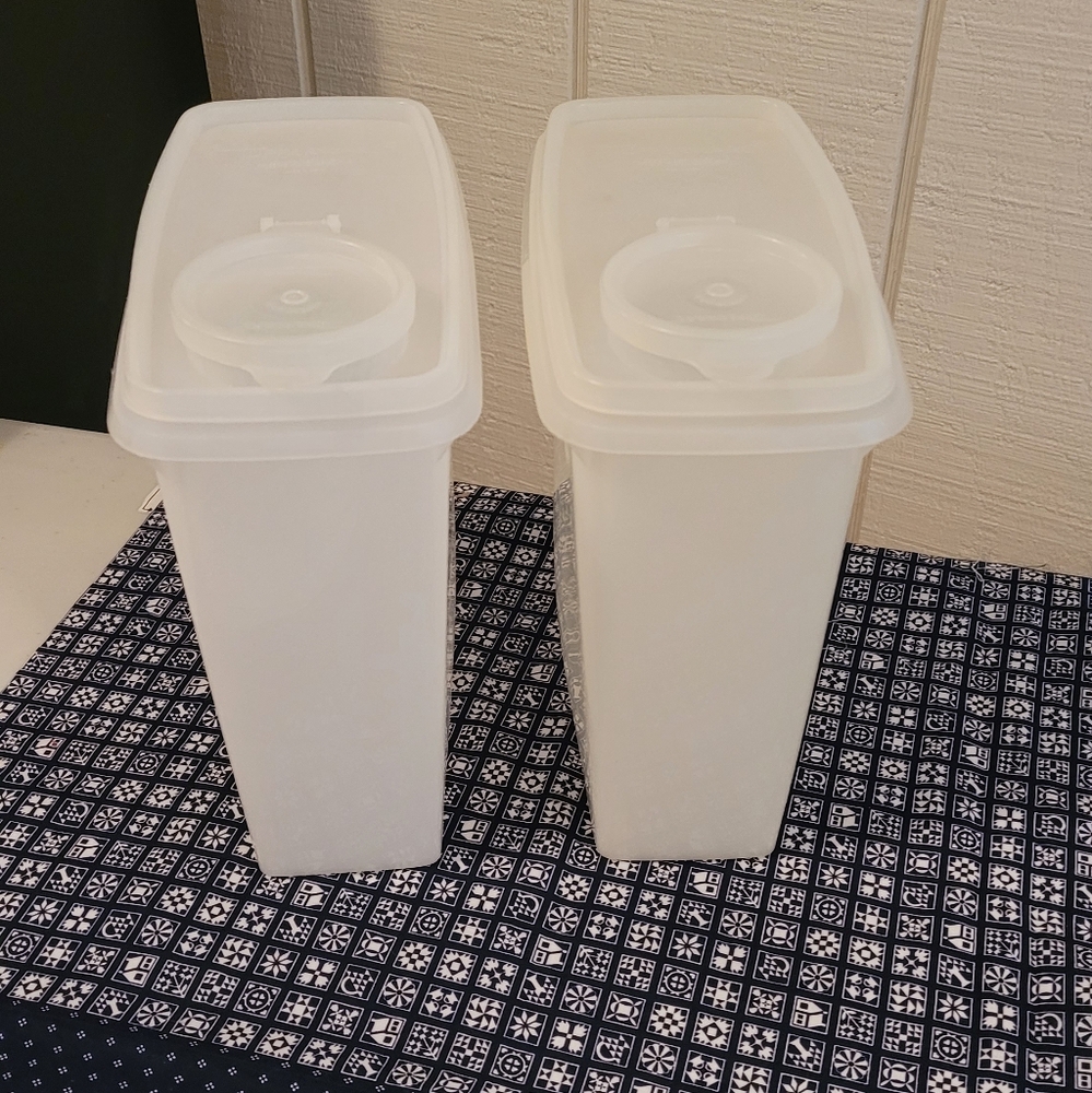 Tupperware Cereal Keepers